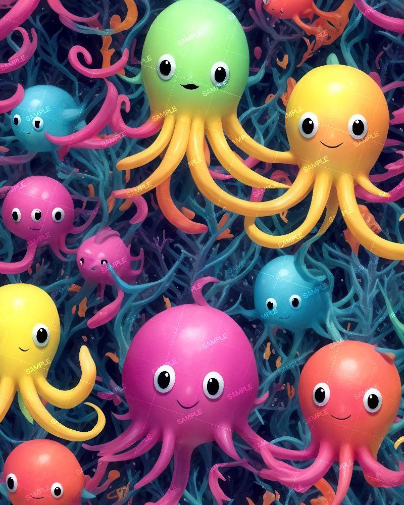Colorful Undersea Creatures