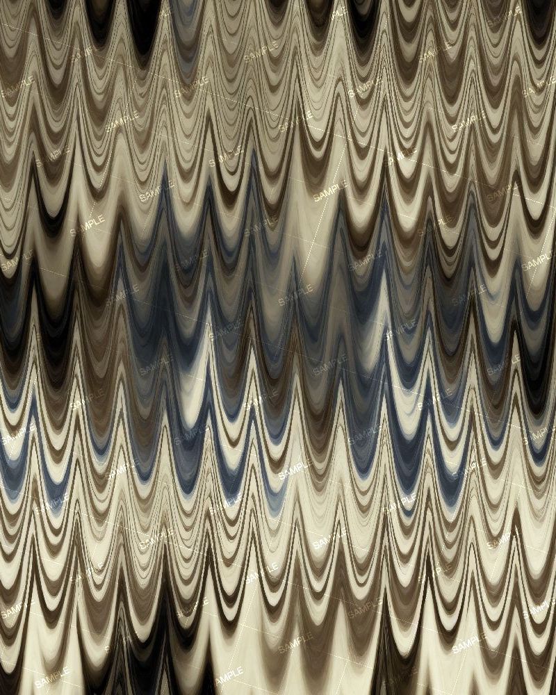 Combed Marble Paper Pattern