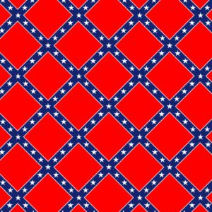 Confederate Flag Tartan