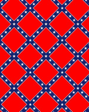 Confederate Flag Tartan
