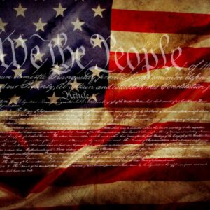 Constitution Flag 11x16