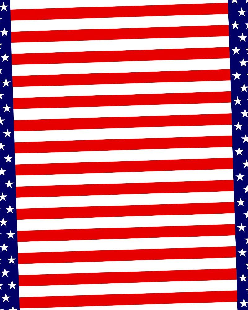 Continuous US Flag 25