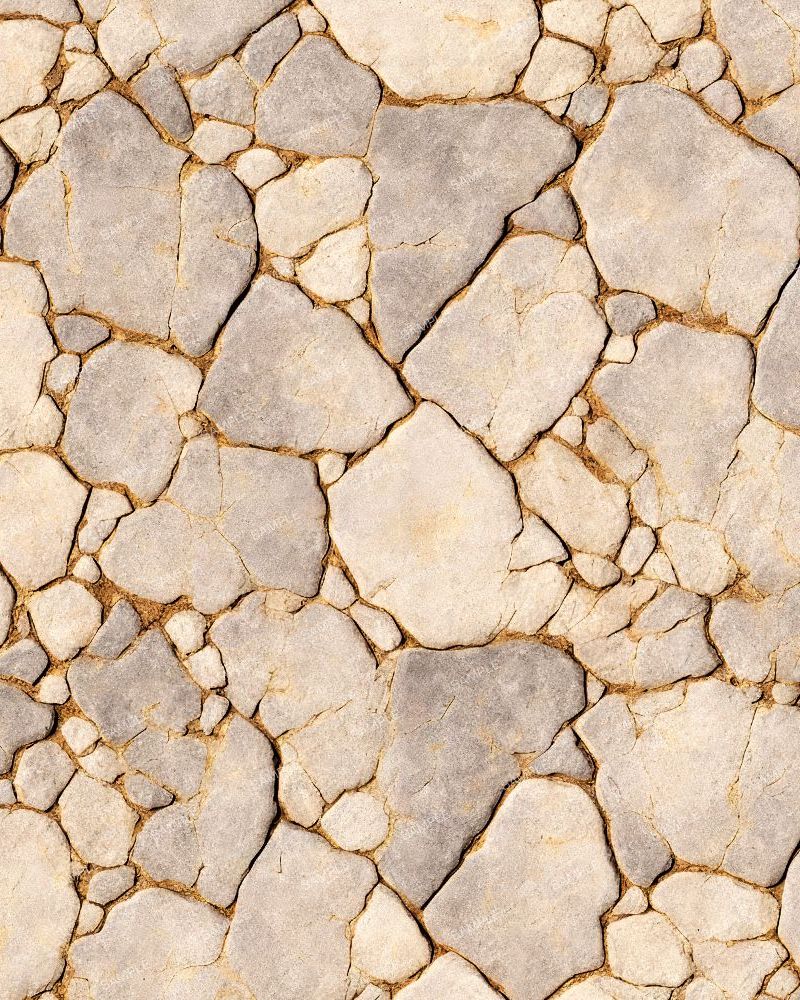 Cracked Stone Floor