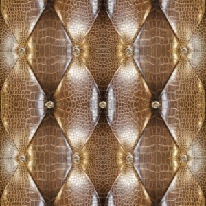 Crocodile Brown Upholstery