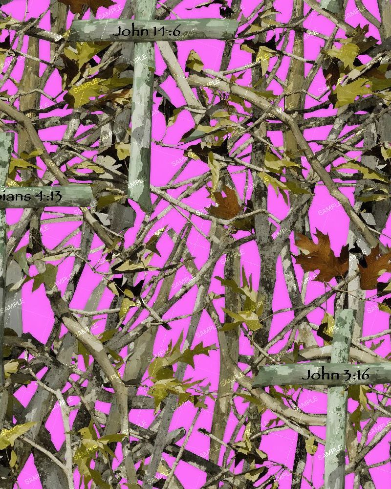 Cross Power Pink Camouflage