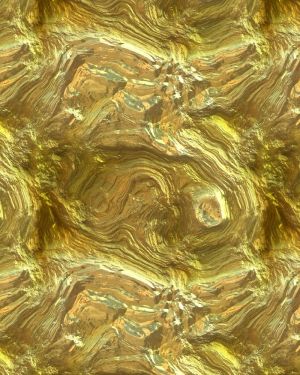 Crumpled Gold Leaf