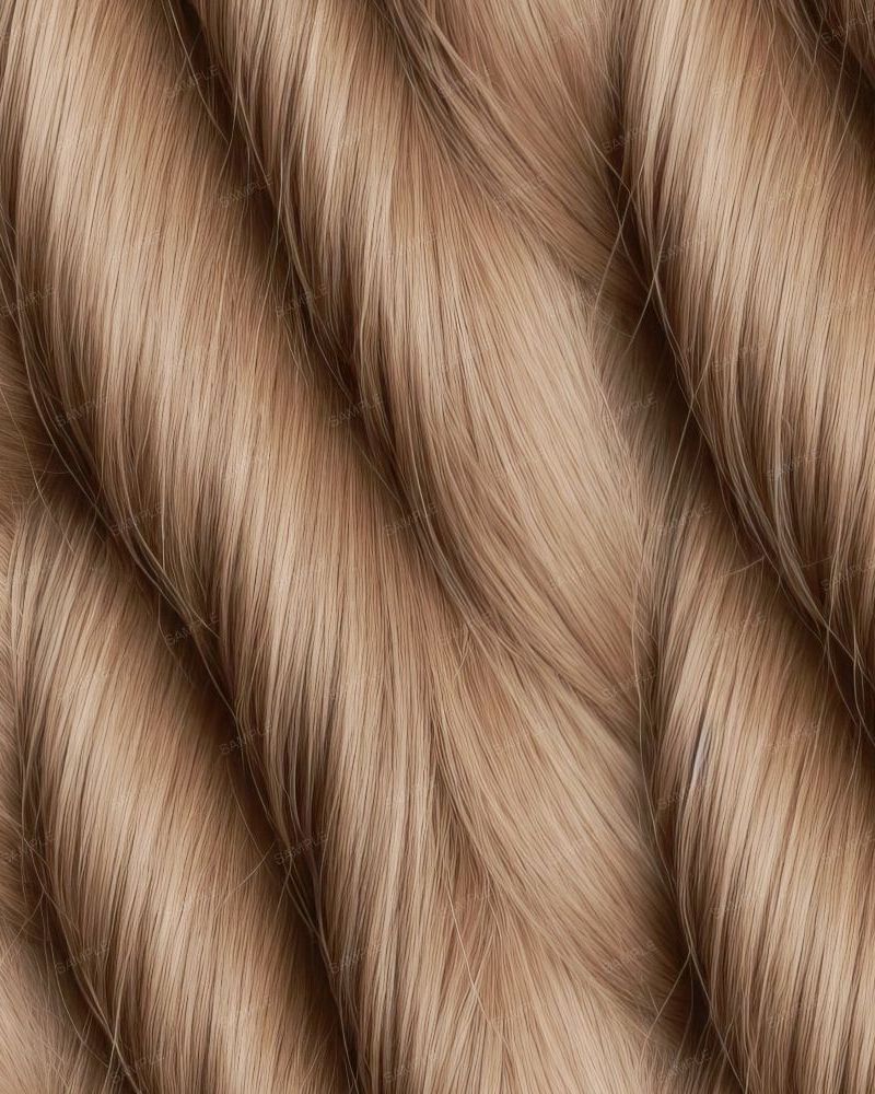 Curly Sandy Blonde Hair