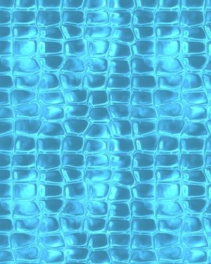 Cyan Crocodile Skin