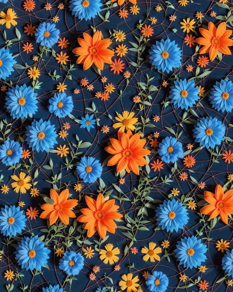Dark Daisy Flower Wallpaper