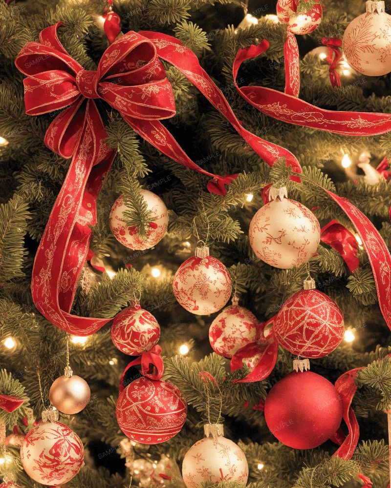 Decorated Christmas Tree 43