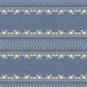 Denim with Floral Lace