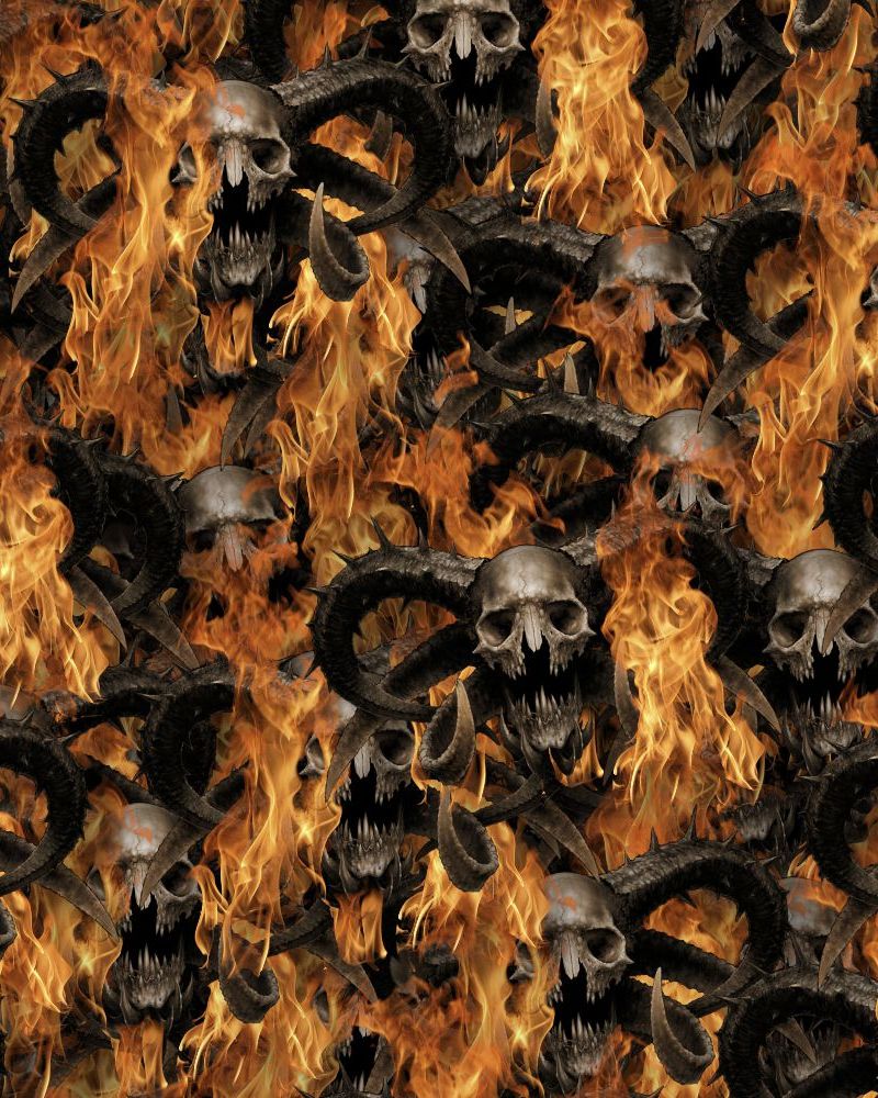 Diablo Fire Skulls