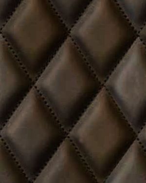 Diamond Stitched Leather