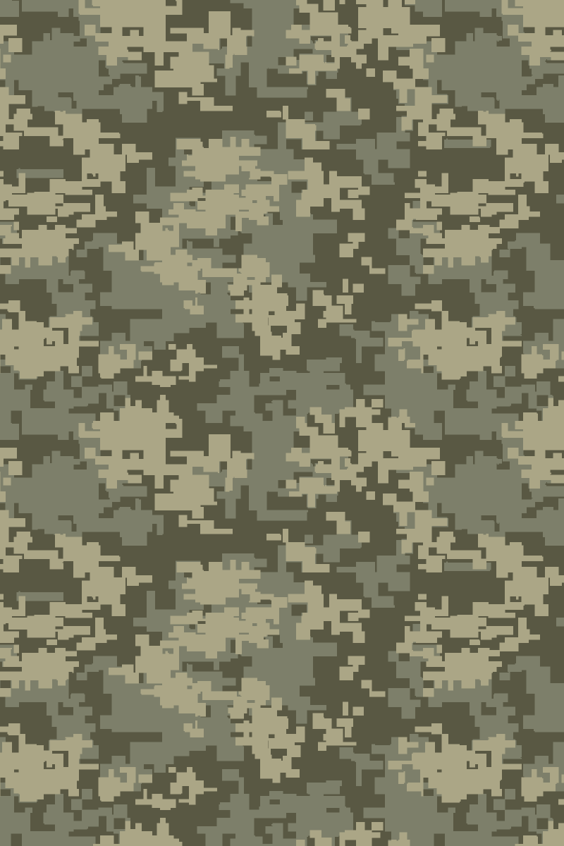 Digital Olive Camouflage