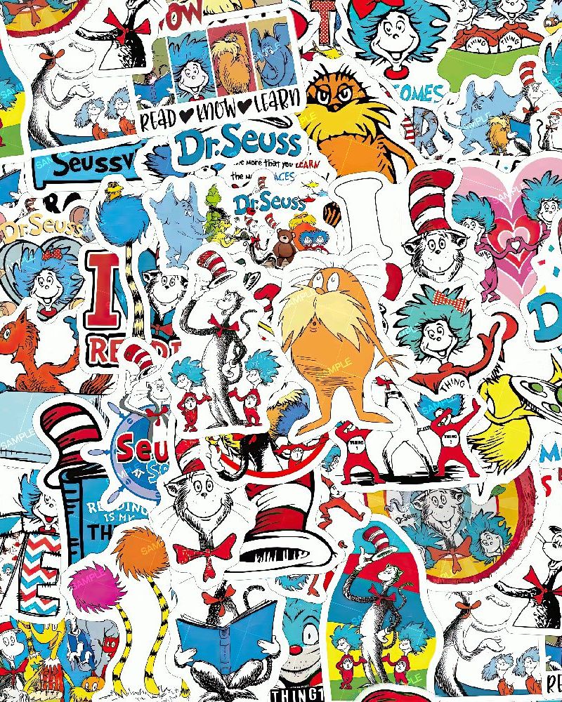 Dr Seuss Stickers
