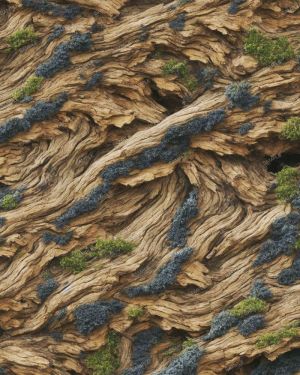 Driftwood with Fungus Growth