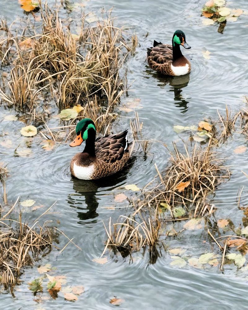 Duck Pond in the Autumn