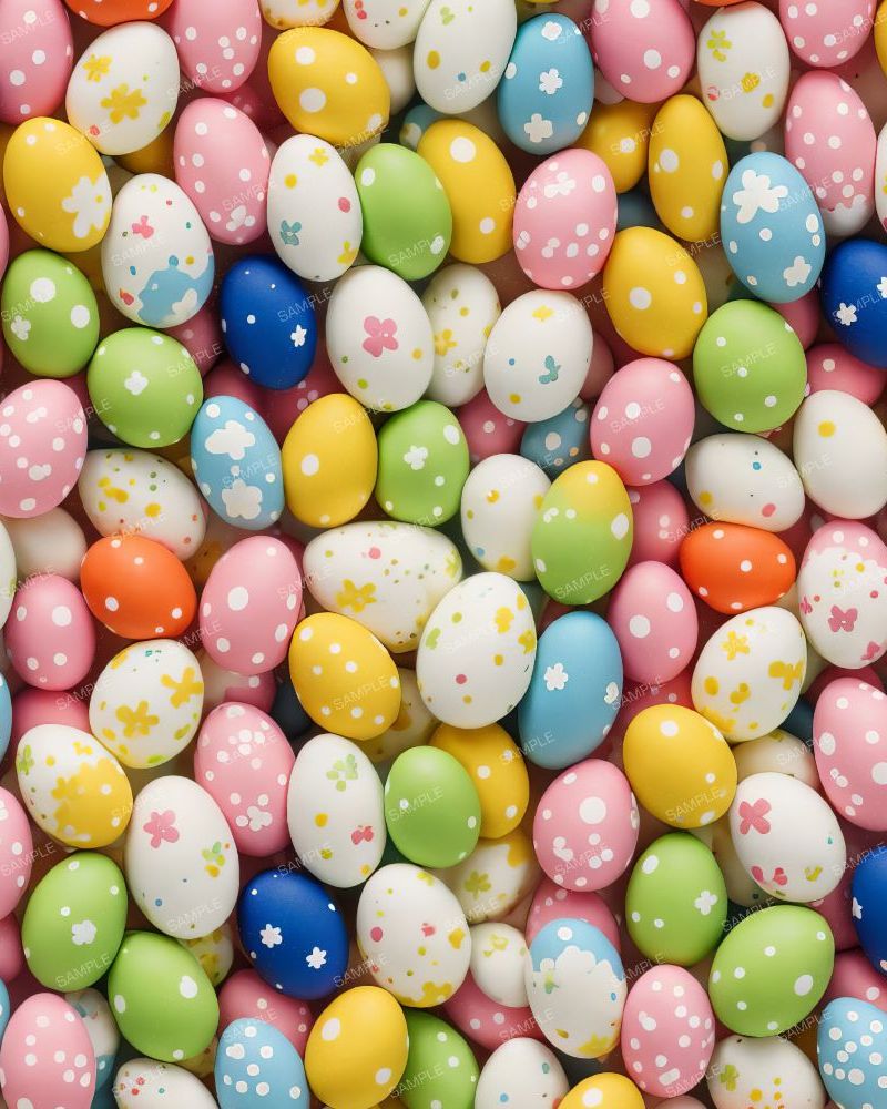 Dyed Easter Eggs 45