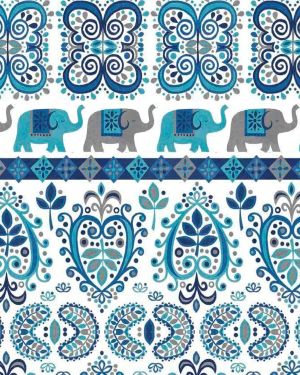 Elephant Paisley