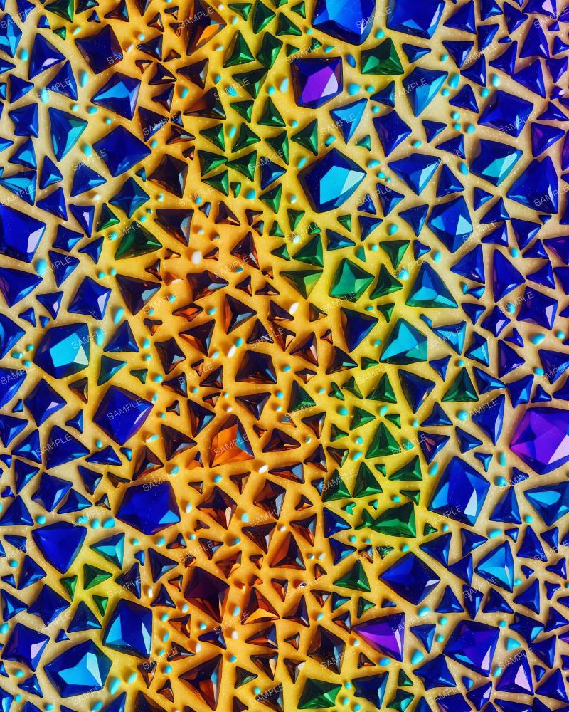 Faceted Rainbow Jewels