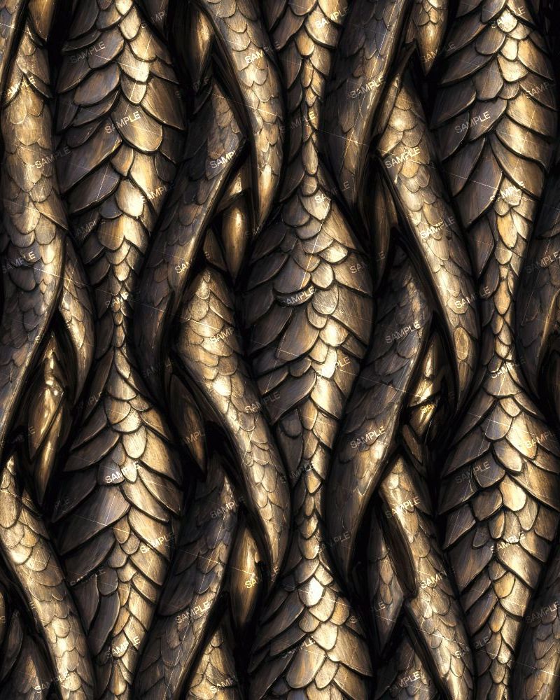 Female Golden Dragon Scales 44