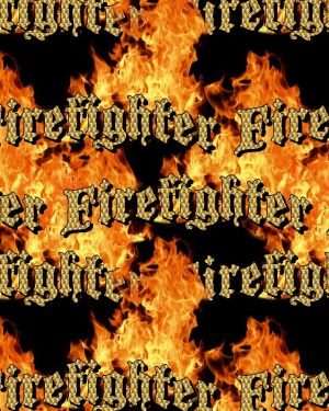 Firefighter Engine Turned Gold 29