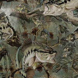 Fishoflage Guy Harvey Bass Camouflage