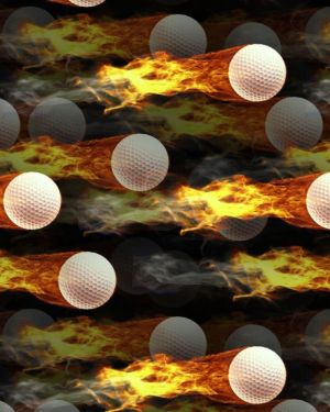 Flaming Golf Balls 22