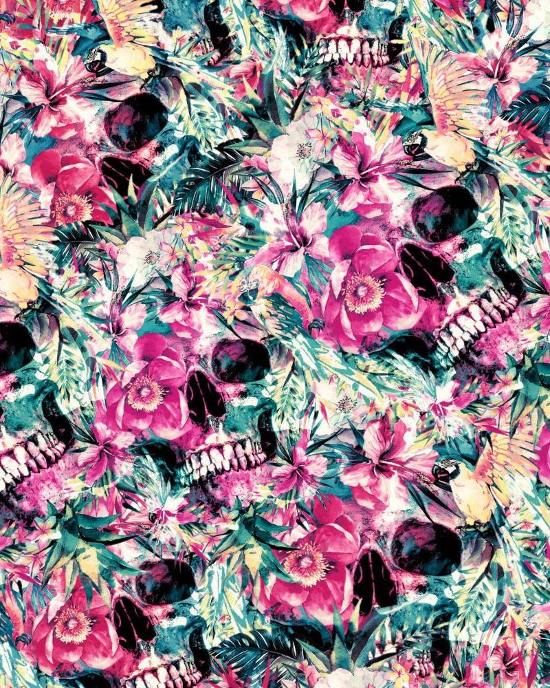 Floral Skulls 23