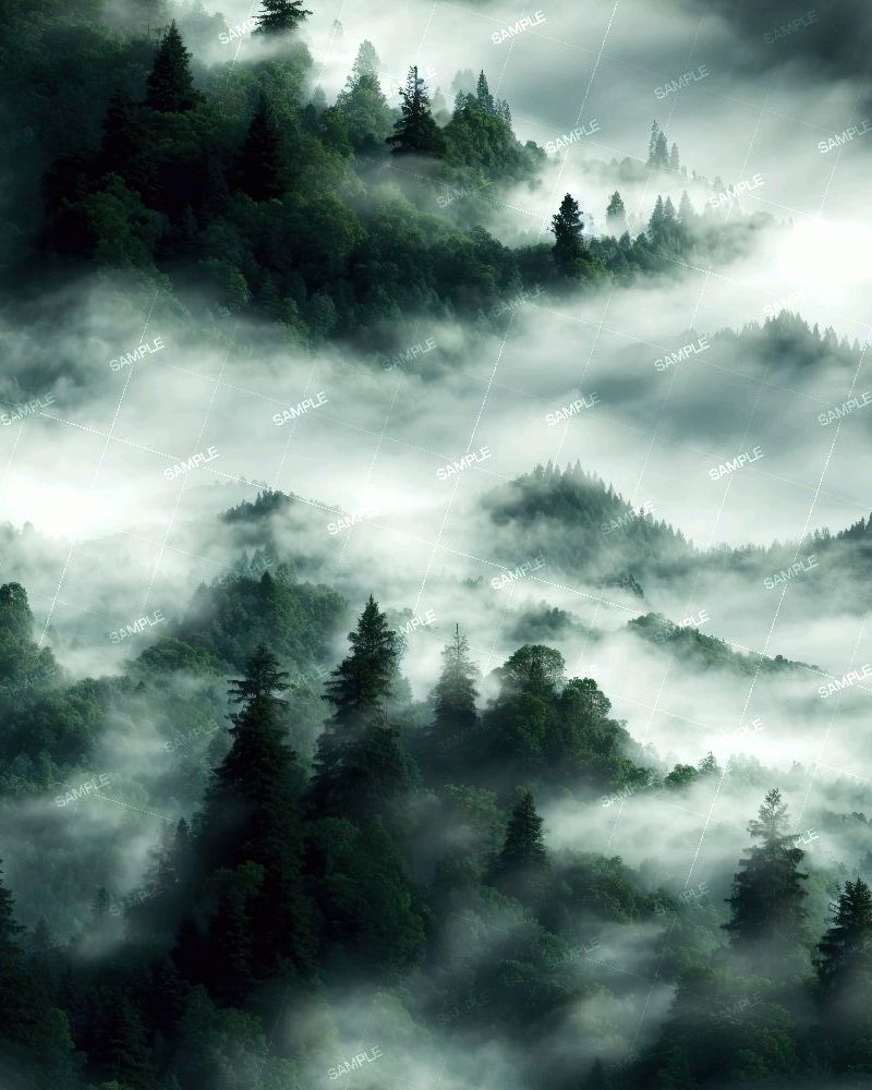 Foggy Mountain Morning