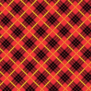 V6 Scotch Tartan Plaid Valve Cover