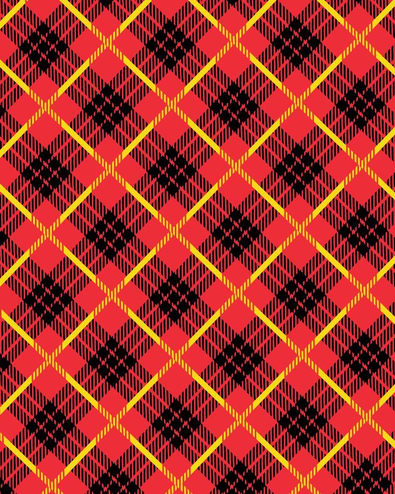 V6 Scotch Tartan Plaid Valve Cover