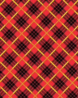 V6 Scotch Tartan Plaid Valve Cover