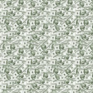 Gas Mask 100 Dollar Bills