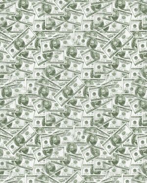 Gas Mask 100 Dollar Bills