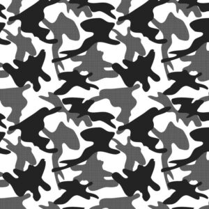 Generic Black and White Carbon Fiber Camouflage
