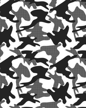 Generic Black and White Carbon Fiber Camouflage
