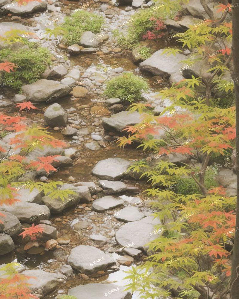 Gently Flowing Stream