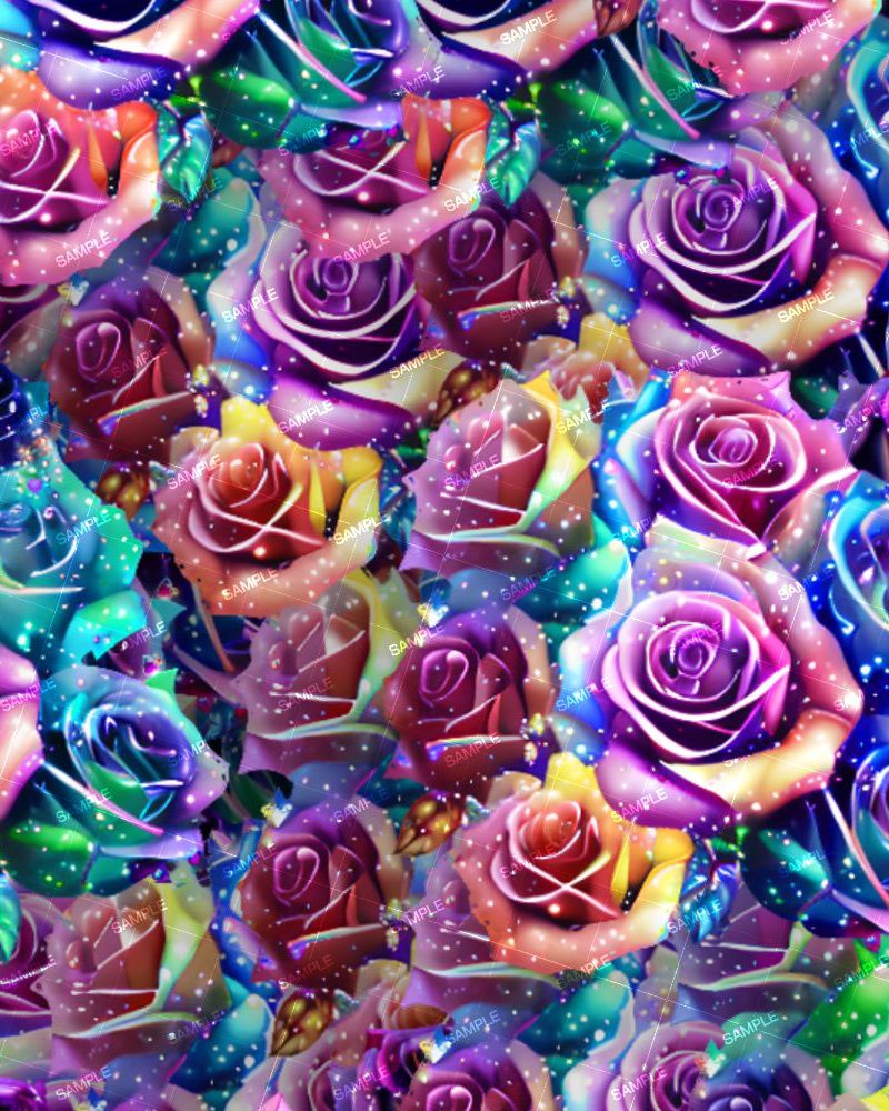 Glittering Roses