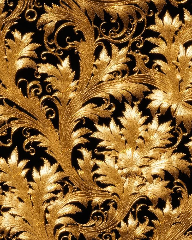 Gold Acanthus Scrollwork 45