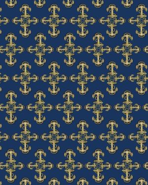 Gold Anchors Cross