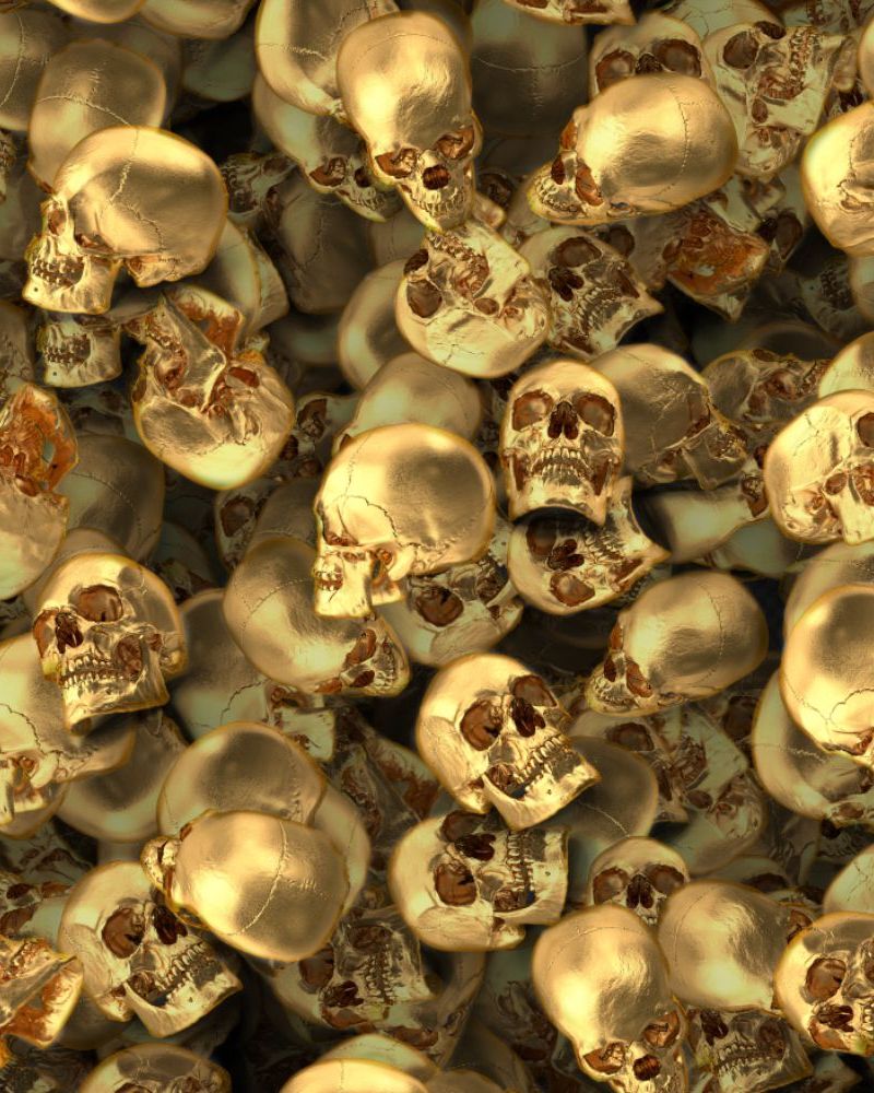 Golden Skulls