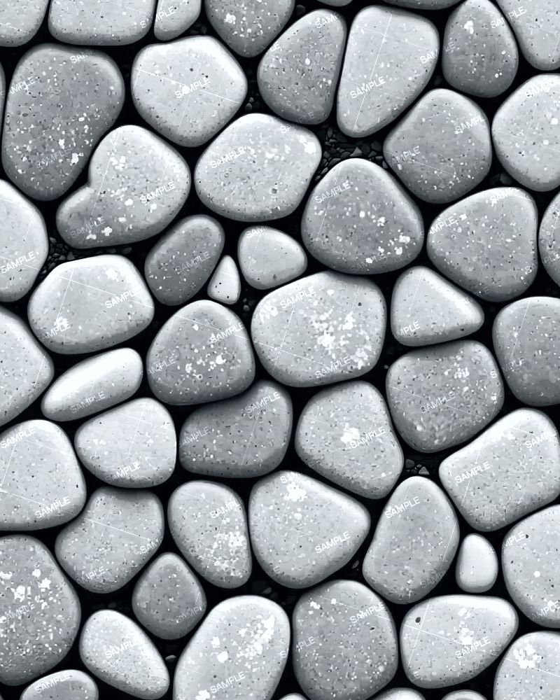 Gray Stone Wall 42