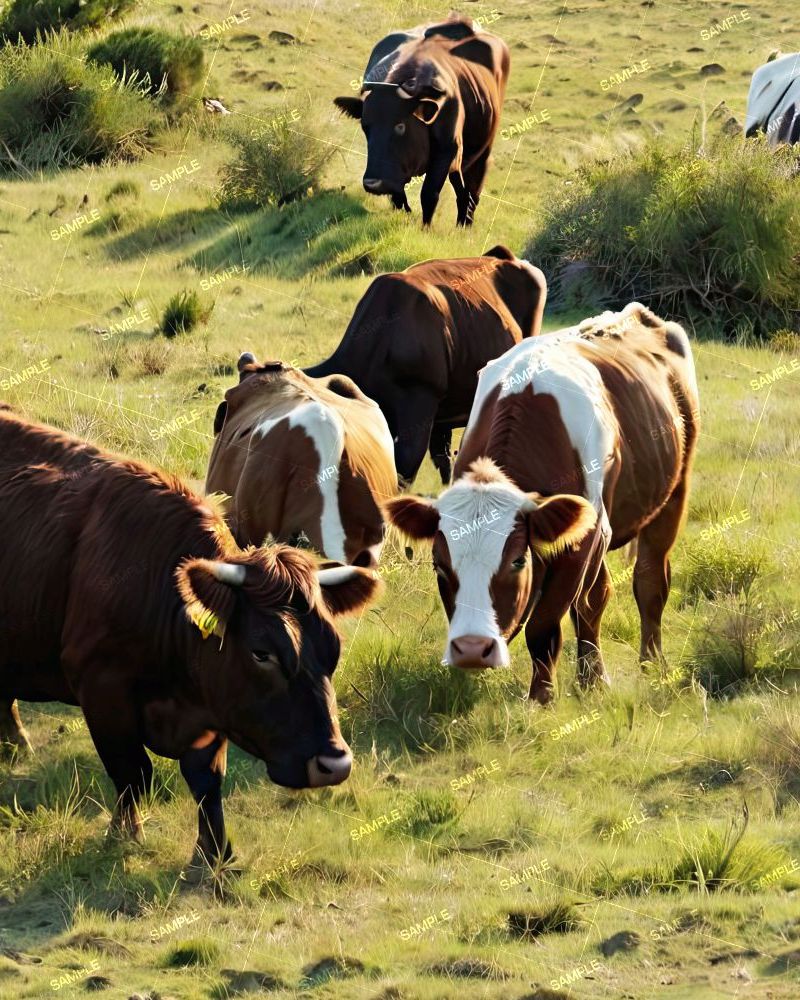 Grazing Cattle