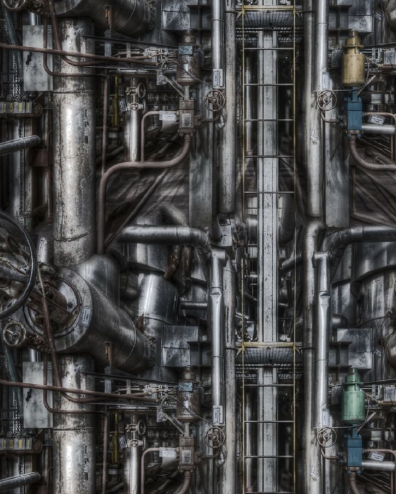 Grunge Factory Pipes 23