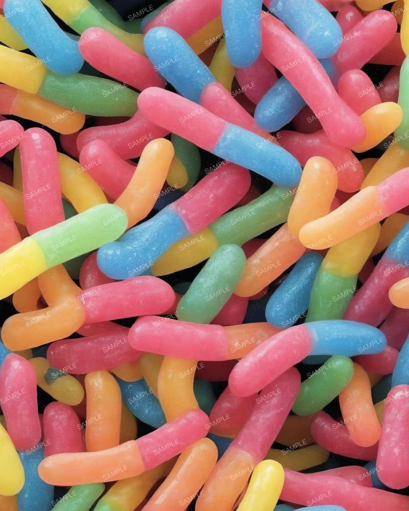 Gummy Worms Candy