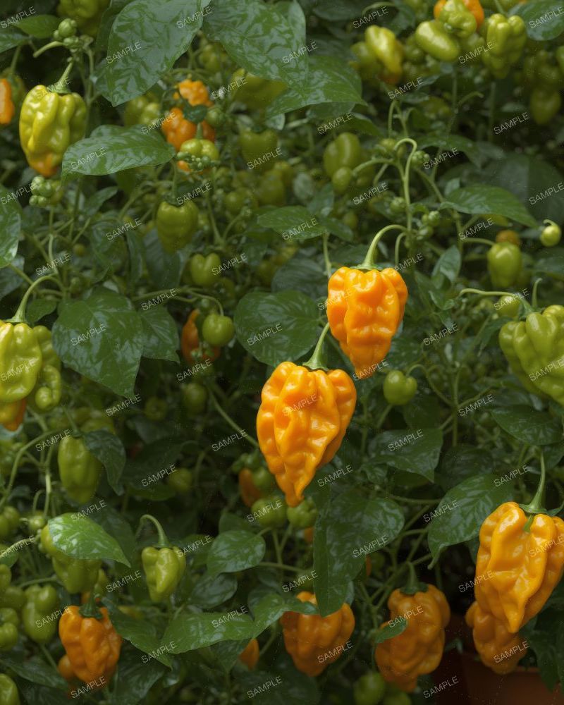 Habanero Pepper Plant
