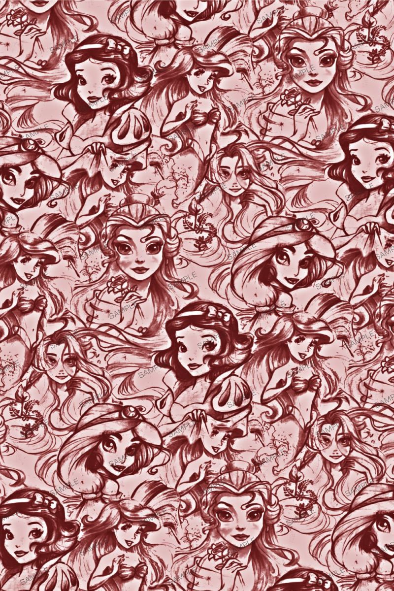 Hand Drawn Princesses 25