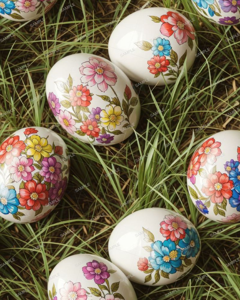 Hand Painted Easter Eggs 42