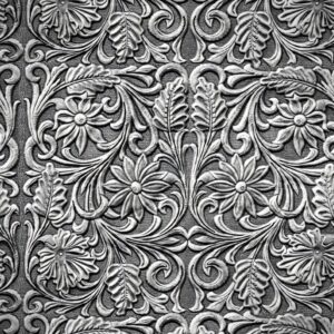 Hand Tooled Silver 22